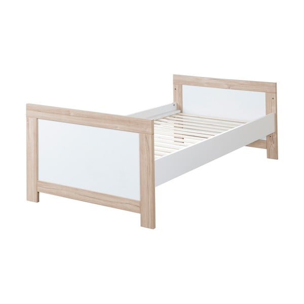 Fehér-natúr színű babaágy 70x140 cm Malo – Roba-image-4