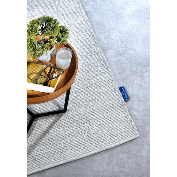 Fehér kézi szövésű gyapjú futószőnyeg 80x200 cm Francois – Villeroy&Boch-image-2