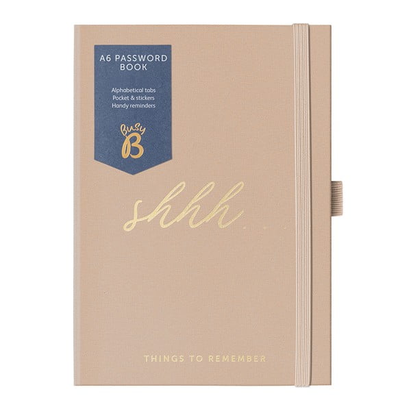 Jelszó jegyzetfüzet 160 old. A6 – Busy B-image-2