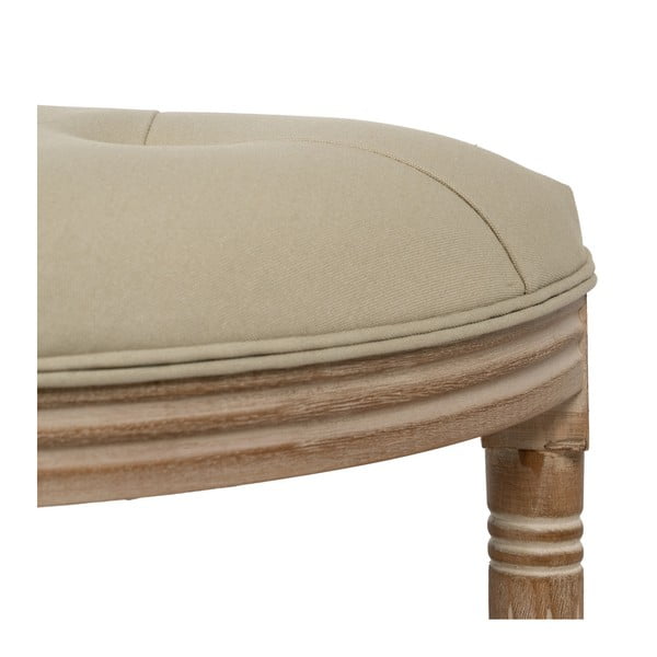 Bézs-natúr színű pad Royal – Ixia-image-4