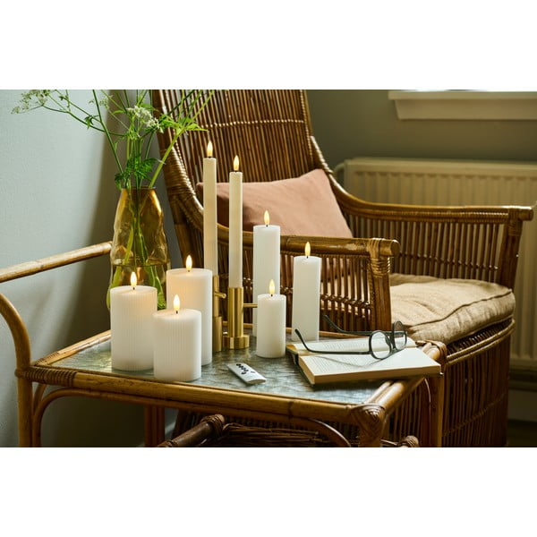 Fehér tölthető fénydekoráció készlet 3 db-os Smilla – Sirius-image-3