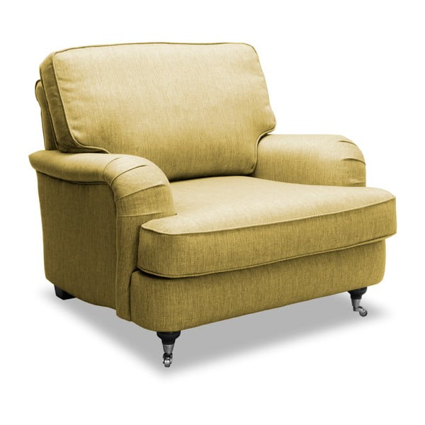 William sárga fotel - Vivonita