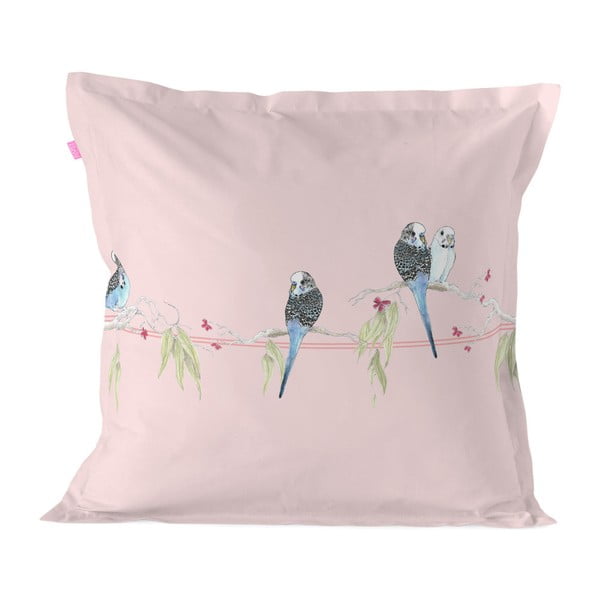 Pillow Cover Parakeet pamut párnahuzat, 60 x 60 cm - Happy Friday