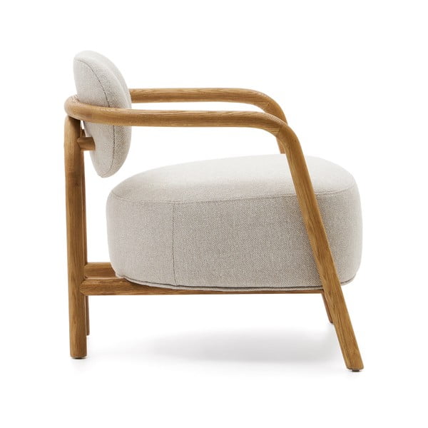 Bézs fotel Melqui – Kave Home-image-2