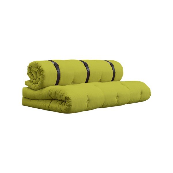 Buckle Up Pistacie állítható kanapéágy, bőrpántokkal - Karup-image-2