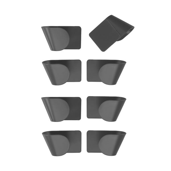 Öntapadós műanyag fedőtartó készlet 8 db-os - Wenko-image-2