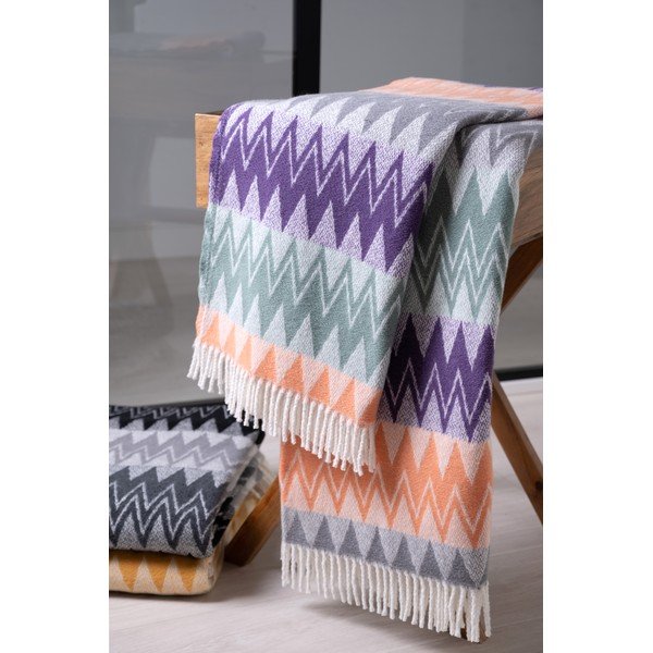 Takaró 140x180 cm Zig Zag - Euromant-image-3