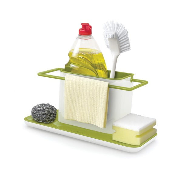Caddy Large zöld állvány mosogató eszközökhöz - Joseph Joseph-image-3