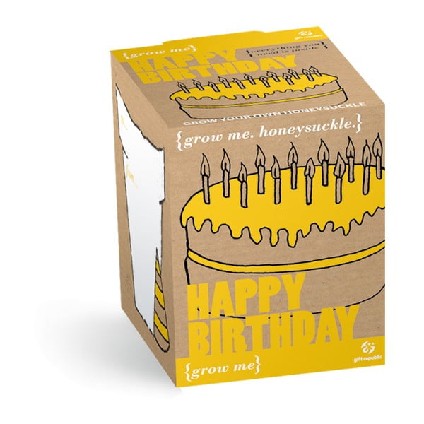 Happy Birthday növénytermesztő készlet lonc magokkal - Gift Republic