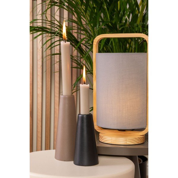 Snap szürke asztali lámpa, magasság 21,5 cm - Leitmotiv-image-1