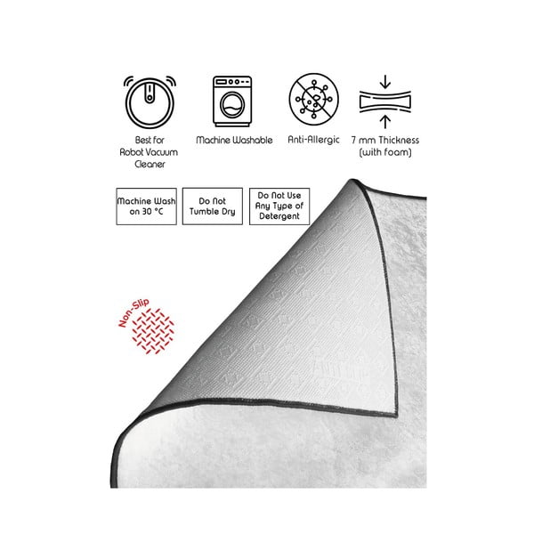 Szürkésbézs fürdőszobai kilépő szett 2 db-os 60x100 cm CT – Foutastic-image-3