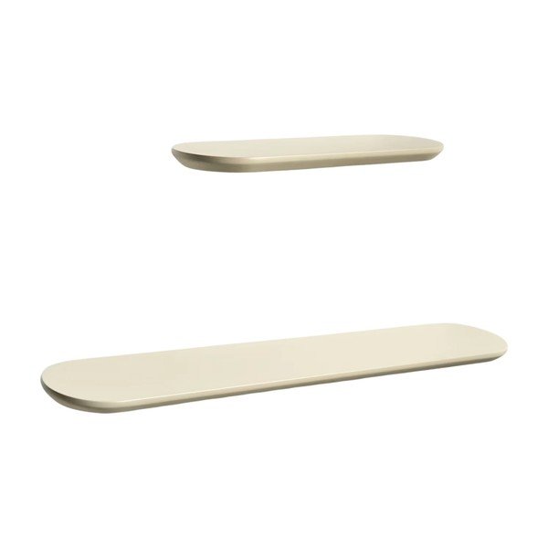 Bézs polc készlet 2 db-os 55 cm Arely – Kave Home