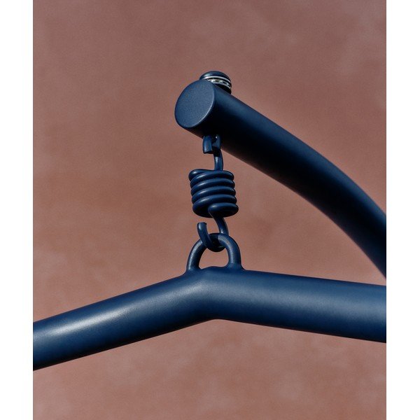 Kék rattan kerti függőfotel Saliga – Kave Home-image-2