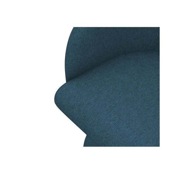 Kék kárpitozott étkezőfotel Kanoa – Makamii-image-4