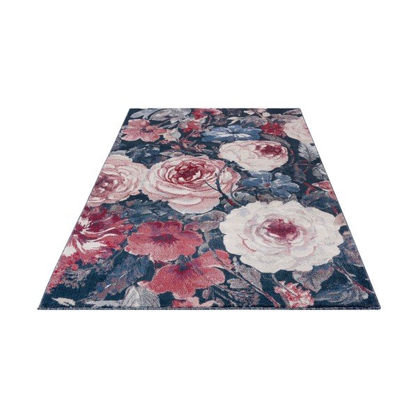 Peony kék-fekete szőnyeg, 200 x 290 cm - Mint Rugs-image-2