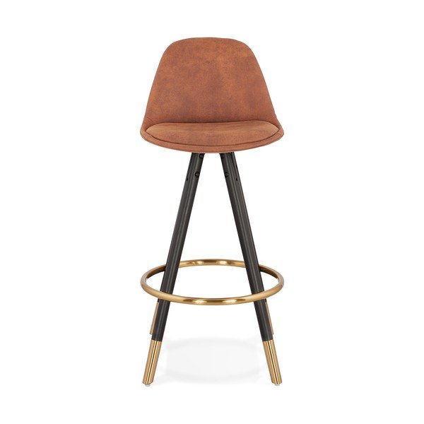 Bruce Mini barna bárszék, ülésmagasság 65 cm - Kokoon-image-1