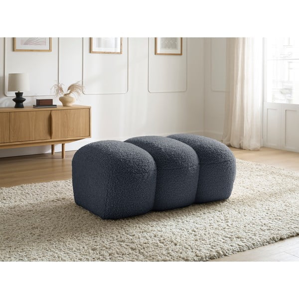 Sötétszürke buklé lábtartó Hippolyte – Bobochic Paris-image-1