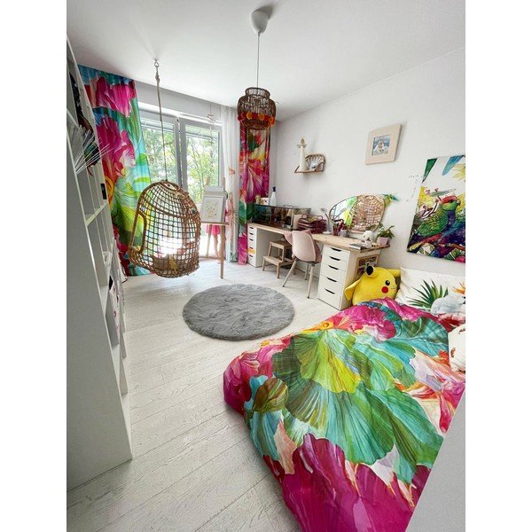 Egyszemélyes pamut-szatén ágyneműhuzat 140x200 cm Vibrant Colours – Butter Kings-image-1