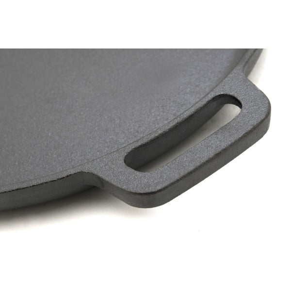 Litina fekete vas grillserpenyő, 35 x 32 cm - Cattara-image-1