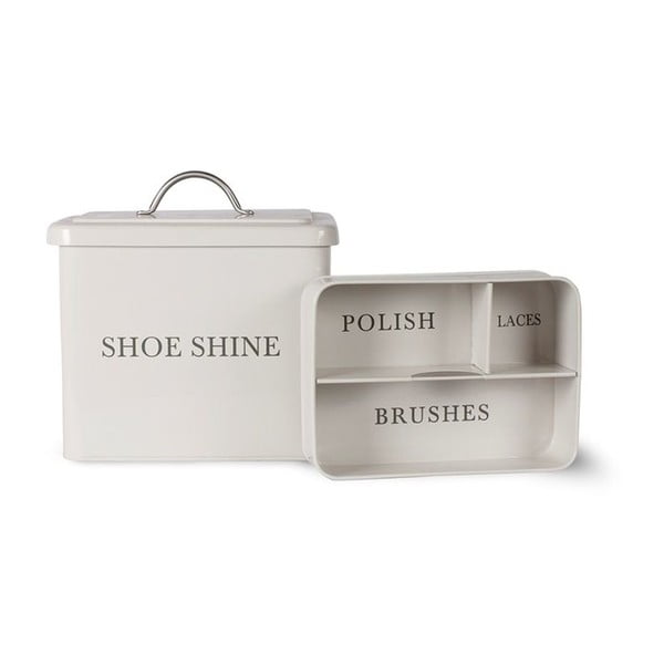 Shoe Shine tartó cipőápoló eszközökhöz - Garden Trading