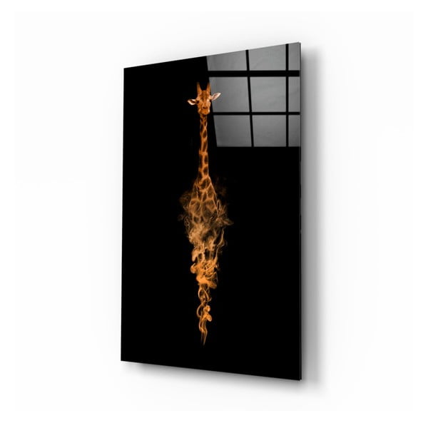 Giraffe üvegkép, 46 x 72 cm - Insigne