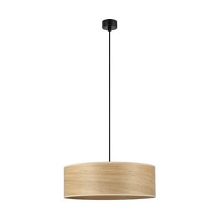 TSURI XL függőlámpa természetes furnérból, ø 45 cm - Sotto Luce