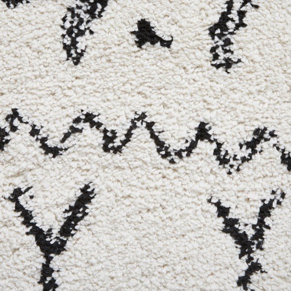 Boho fehér-fekete szőnyeg, 160 x 230 cm - Think Rugs-image-2