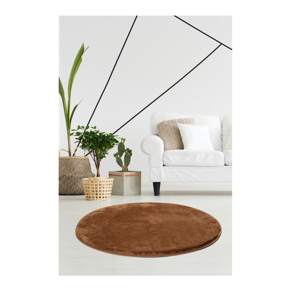 Milano bézs szőnyeg, ⌀ 90 cm