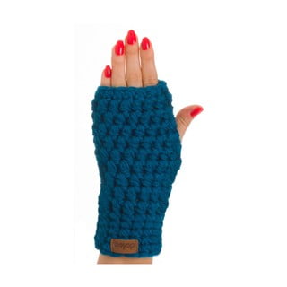 Malvin kék kézzel horgolt kézmelegítő - DOKE