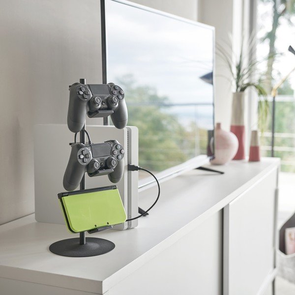 Fekete fém multifunkcionális állvány Smart – YAMAZAKI-image-2