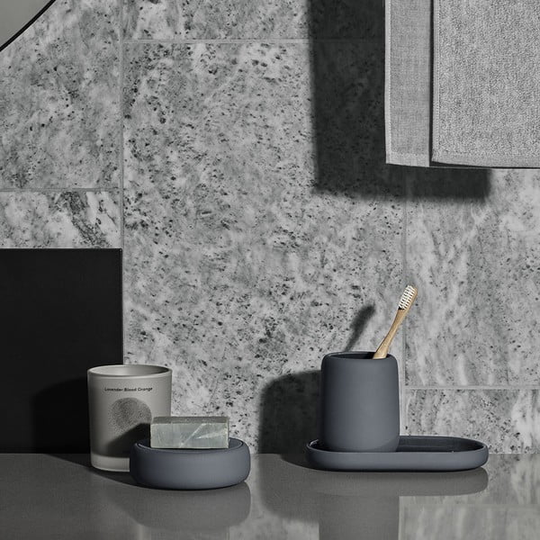 Sono szürkésfekete fogkefetartó pohár - Blomus-image-1