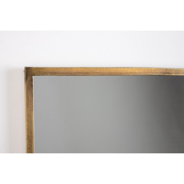 Fali tükör polccal 37x61 cm Feyza – White Label-image-1