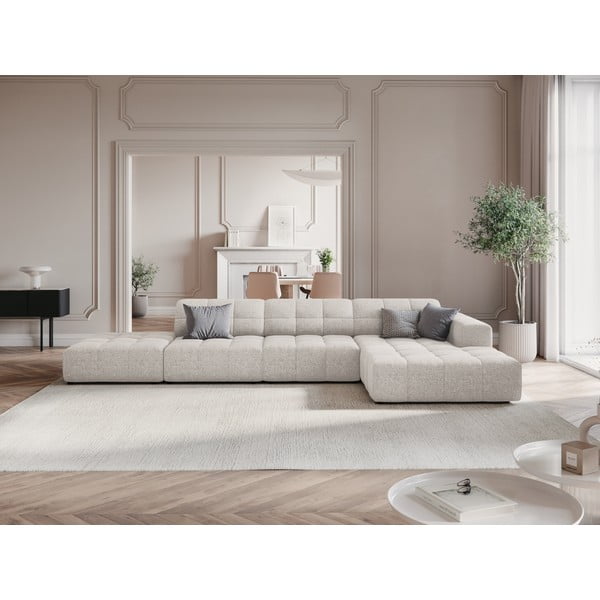 Világosszürke sarokkanapé (jobb oldali) Chicago – Cosmopolitan Design-image-1