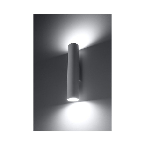 Castro II fehér falilámpa - Sollux-image-4