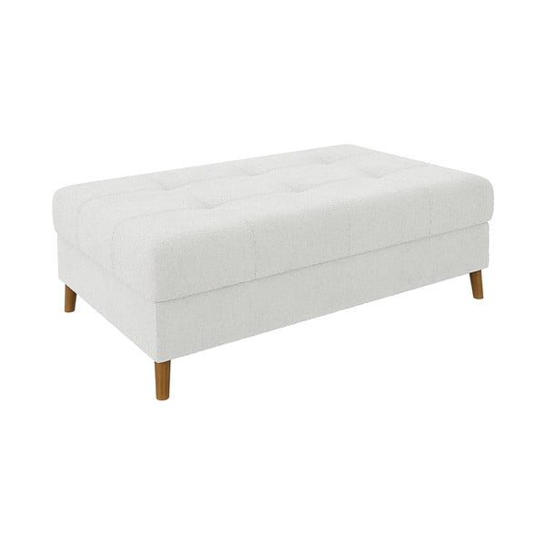 Fehér buklé lábtartó Ariella – Ropez