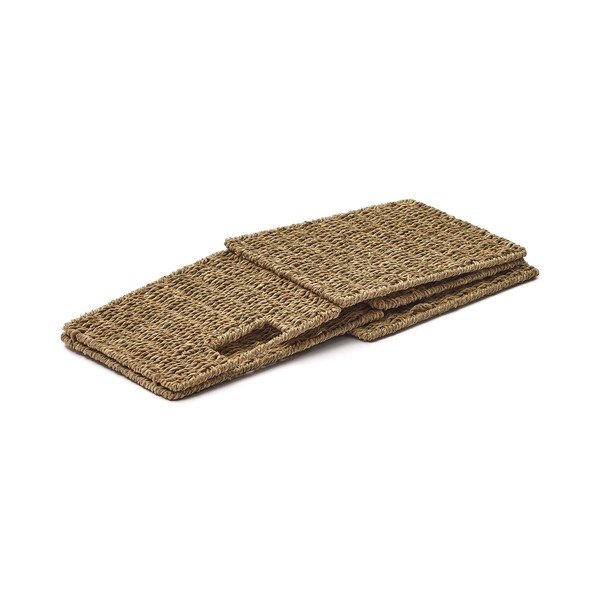 Tengerifű tárolókosár szett 2 db-os polcos állványhoz 32x27x22 cm Tossa – Kave Home-image-3