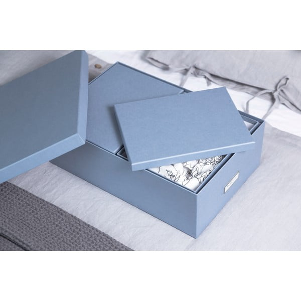 Fedeles karton tárolódoboz szett 3 db-os Inge – Bigso Box of Sweden-image-3