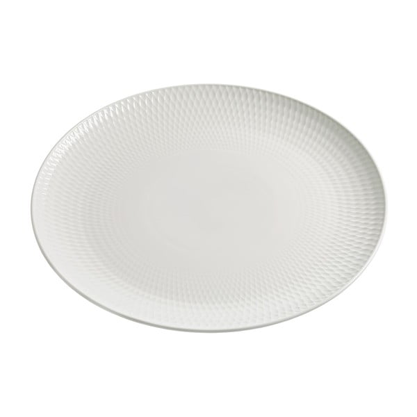 Diamonds fehér porcelán tányér, ø 36 cm - Maxwell & Williams