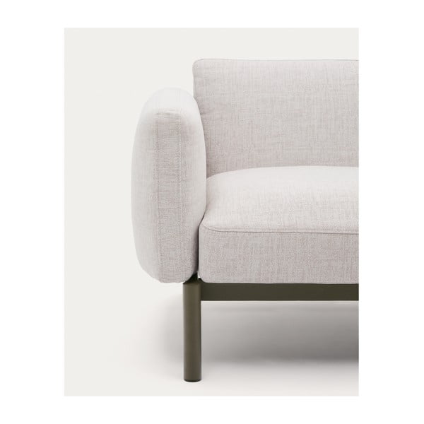 Világosszürke kerti moduláris kanapé 201 cm Sorells – Kave Home-image-4