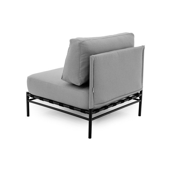 Világosszürke kerti kanapé modul (középső rész) Dandy – Sit Sit-image-4
