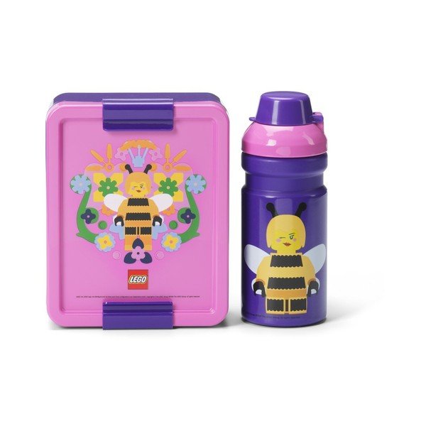 Gyerek uzsonnás doboz palackkal Bee – LEGO®