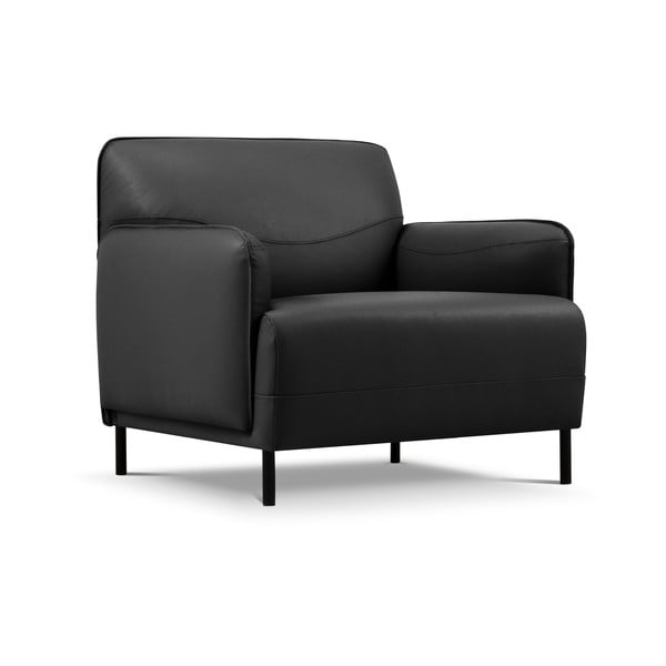 Neso sötétszürke bőr fotel - Windsor & Co Sofas