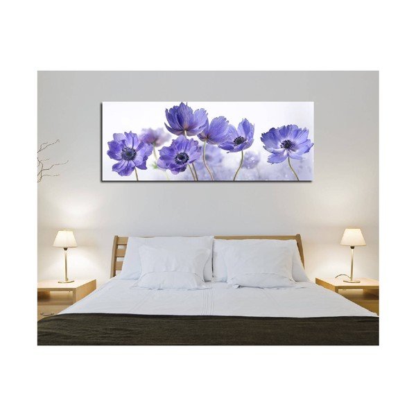 Violet vászonkép, 80 x 30 cm-image-2