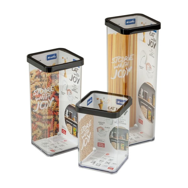 Élelmiszertartó doboz Loft – Rotho-image-3