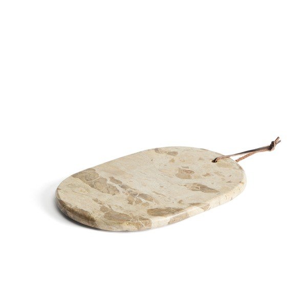 Márvány dekoratív tálca 20x30 cm Orlina – Kave Home