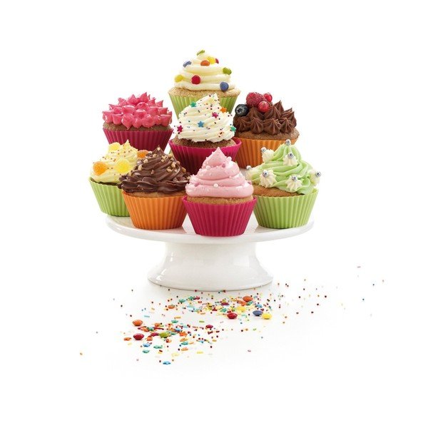 Szilikon muffin sütőforma készlet 12 db-os ø 7 cm – Lékué-image-3