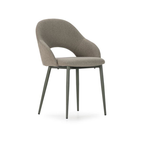 Zöld kárpitozott étkezőszék szett 2 db-os Lia – Marckeric