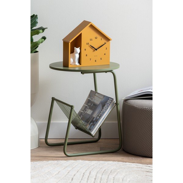 Fém kerek tárolóasztal ø 40 cm Riqueza Revista – Leitmotiv-image-1