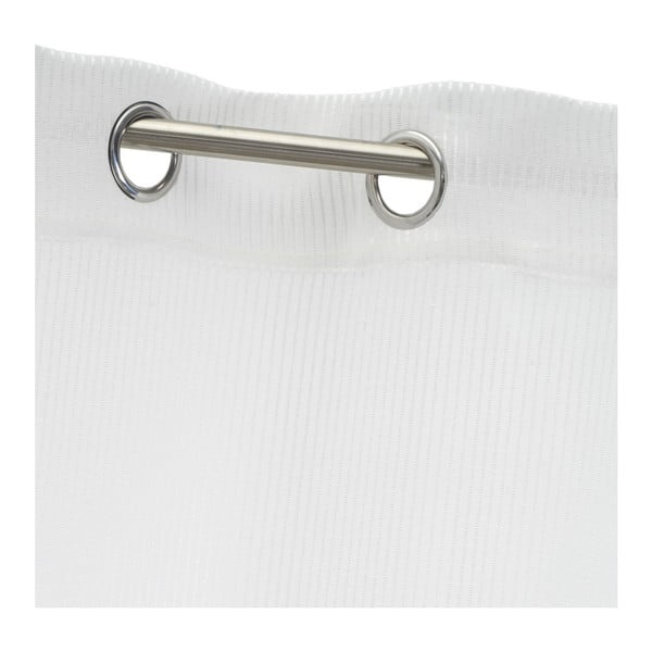 Fehér lenkeverék fényáteresztő függöny 140x260 cm Fifties – Casa Selección-image-3