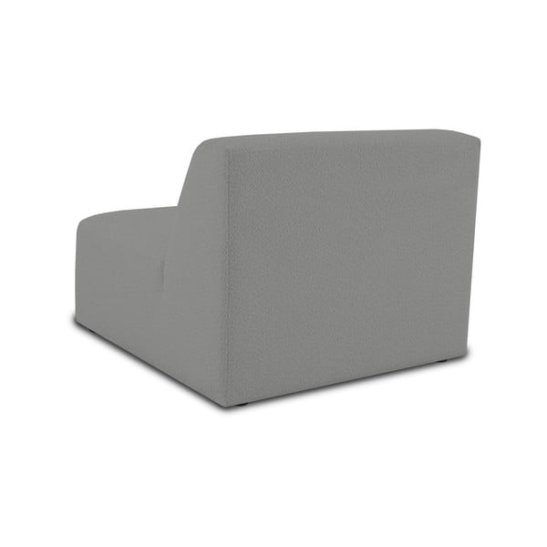 Szürke buklé kanapé modul (középső rész) Roxy – Scandic-image-3